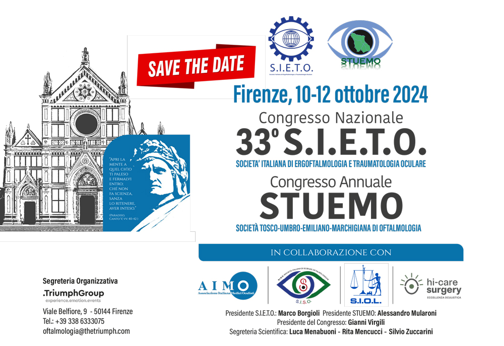 33° Congresso Nazionale S.I.E.T.O.