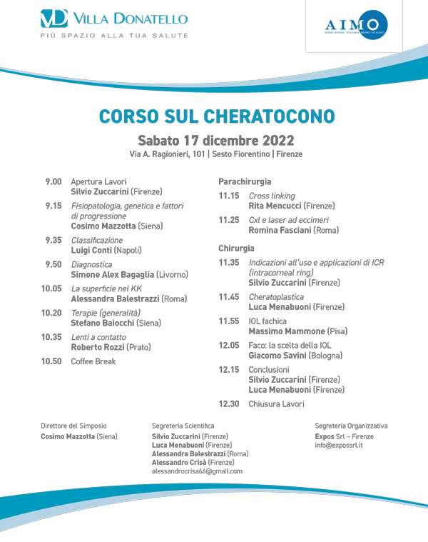 Corso sul Cheratocono